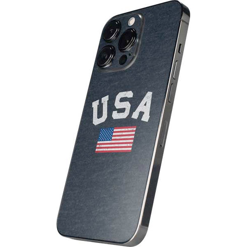 USA with American Flag iPhone 16 Pro Skin